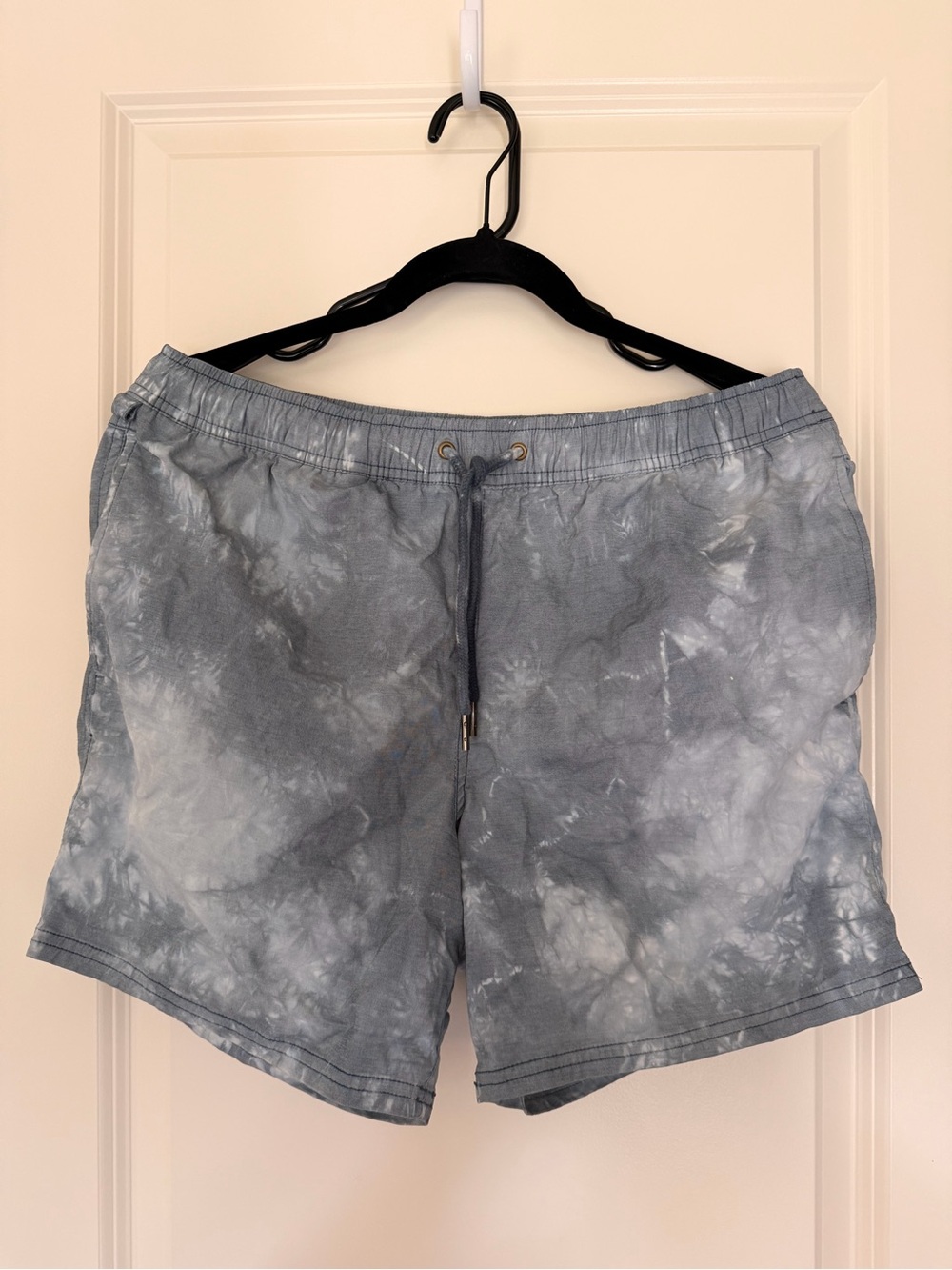 Paperbacks Men's Slate Blue Tie-Dye Swim Trunks
